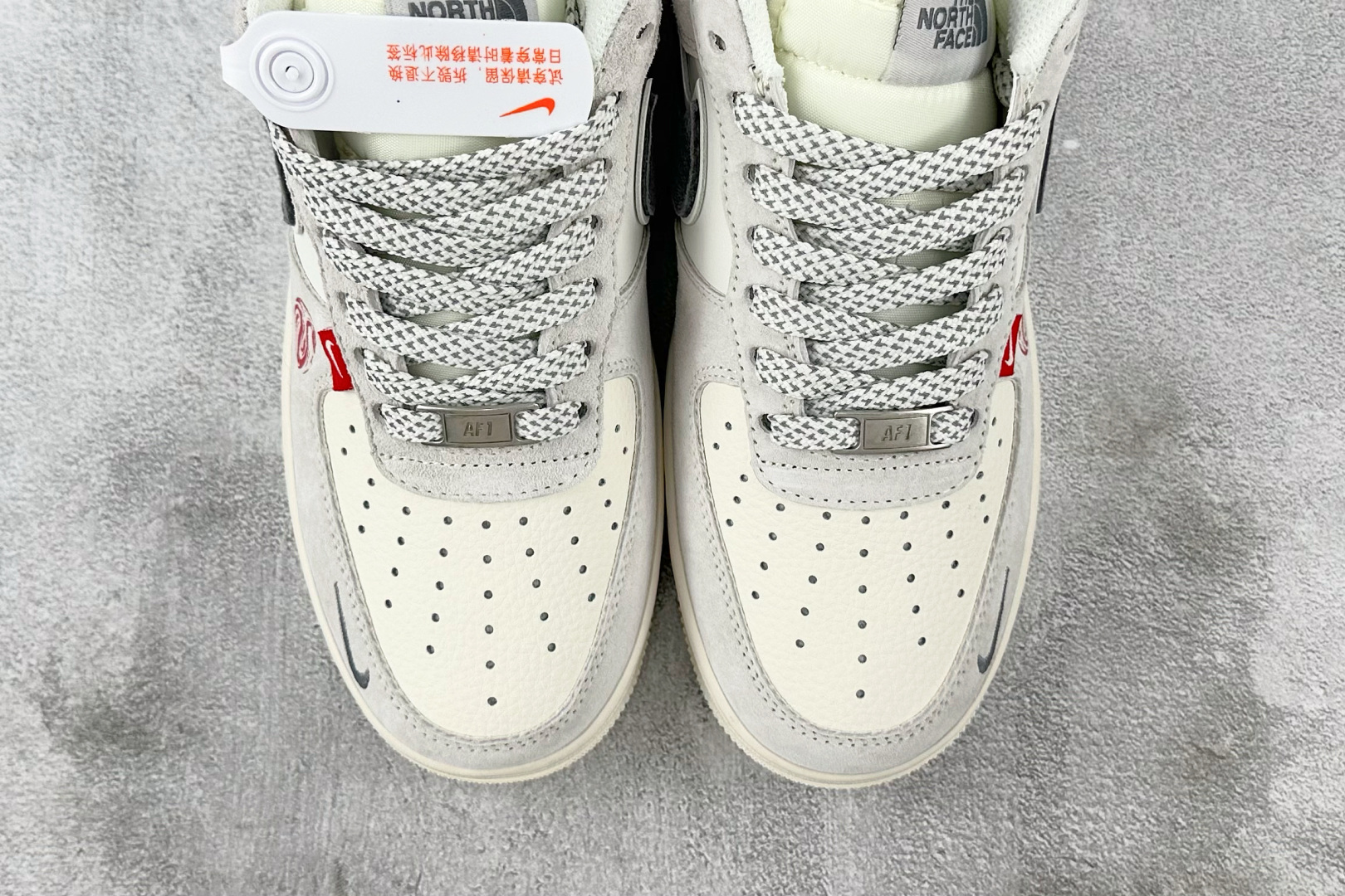 260 Nike Air Force 1'07 北面 联名 米白灰 YX5066-313