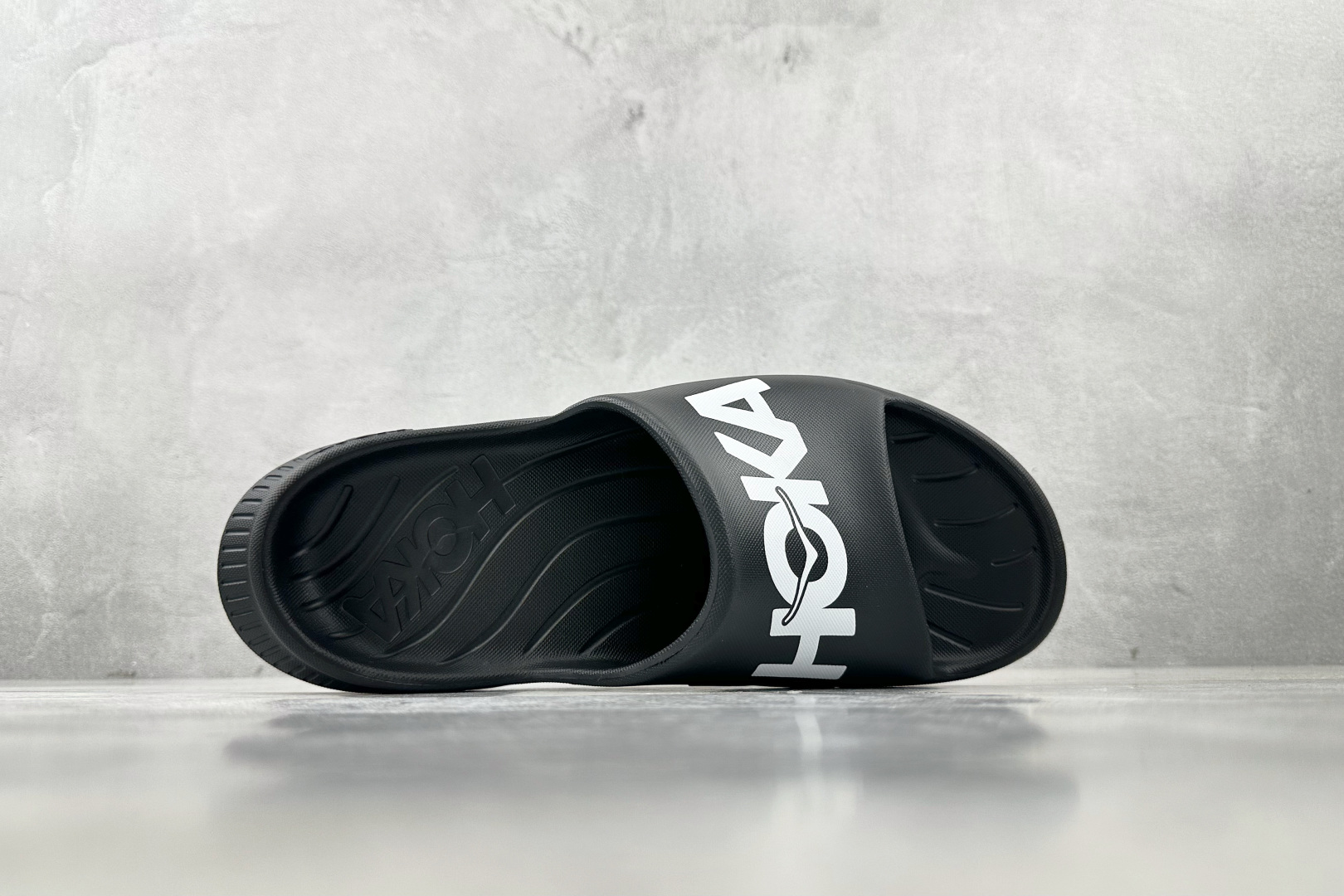 HOKA ONE ONE Ora Athletic Slide 黑白色 1155154-BWHT