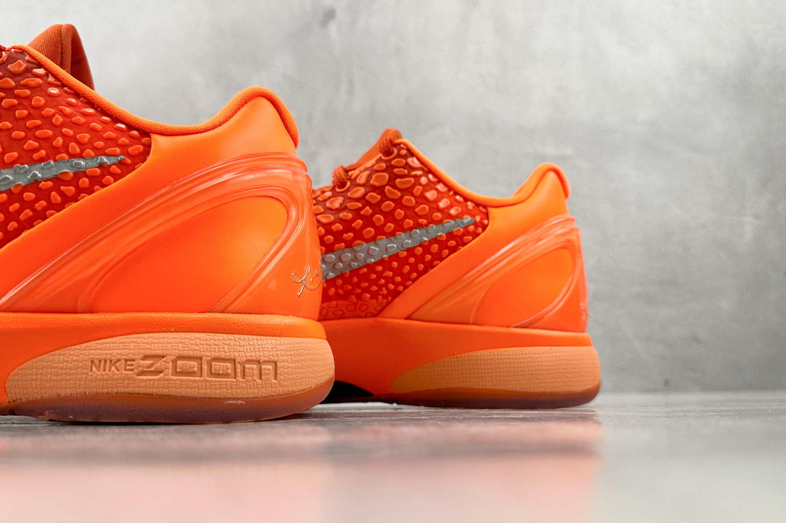 S2 
纯原生产线 Nike Zoom Kobe 6  ProtroTotal Orange”橙银色

