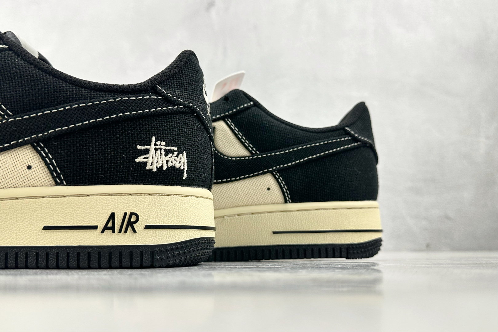 Nike Air Force 1'07 斯图西 联名 黑白 XX3168-156