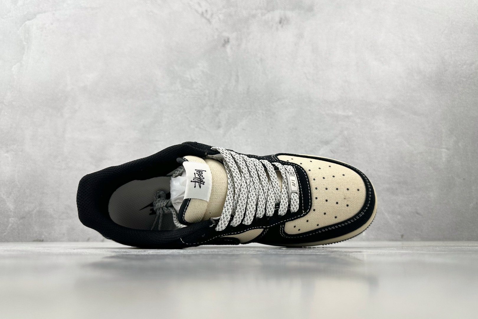 Nike Air Force 1'07 斯图西 联名 黑白 XX3168-156