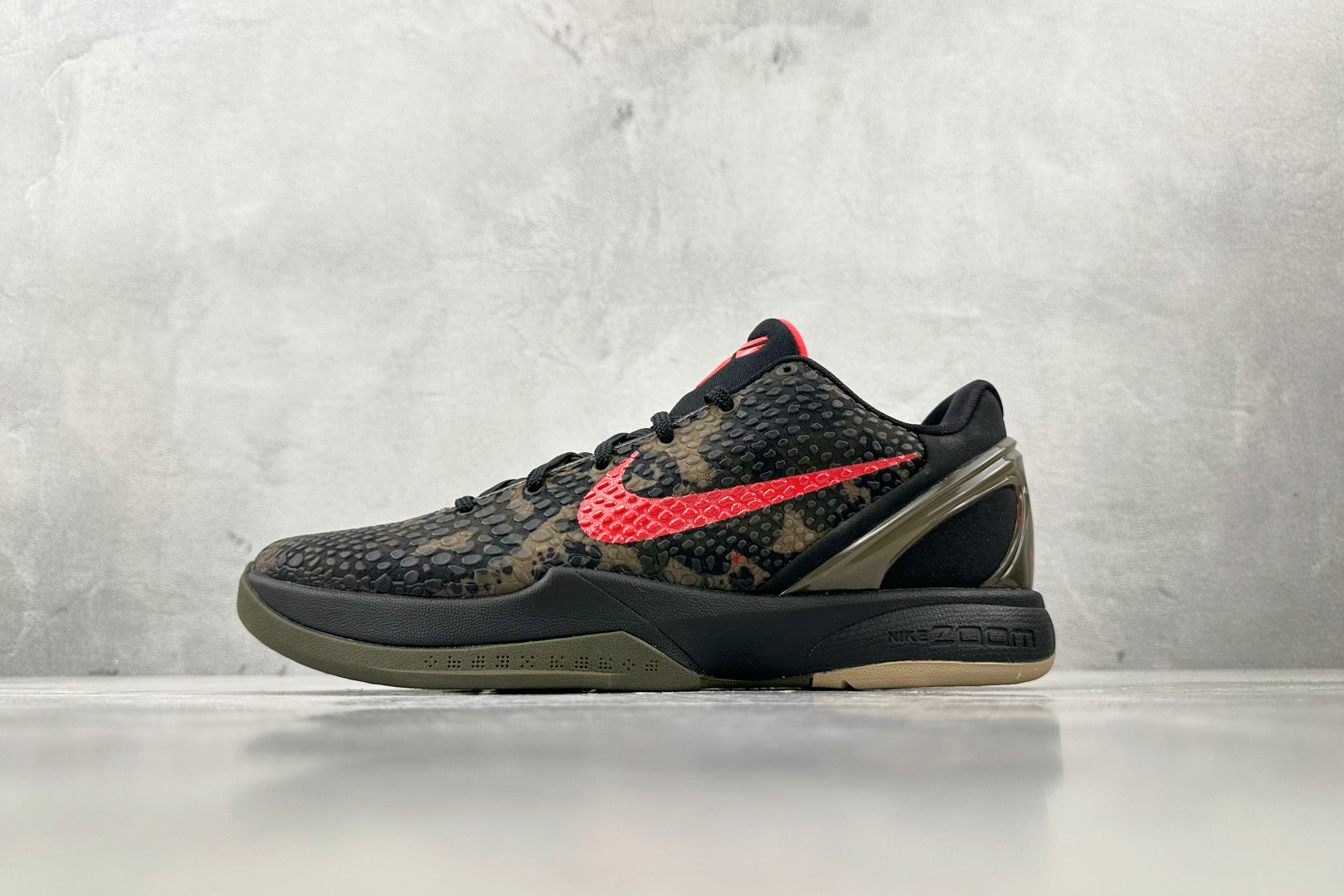 Nike Zoom Kobe 6 Protro ”ltalian Camo” 黑红 FQ3546-001