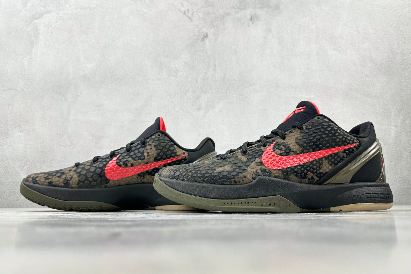 Nike Zoom Kobe 6 Protro ”ltalian Camo” 黑红 FQ3546-001