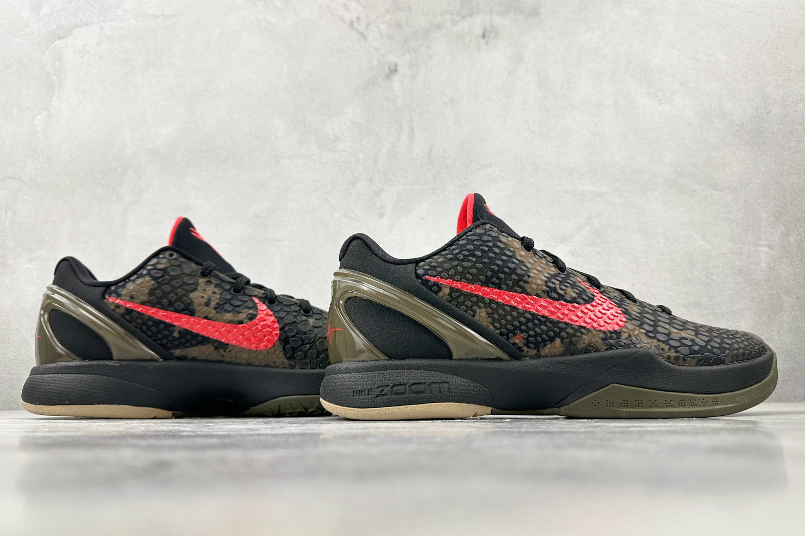 Nike Zoom Kobe 6 Protro ”ltalian Camo” 黑红 FQ3546-001