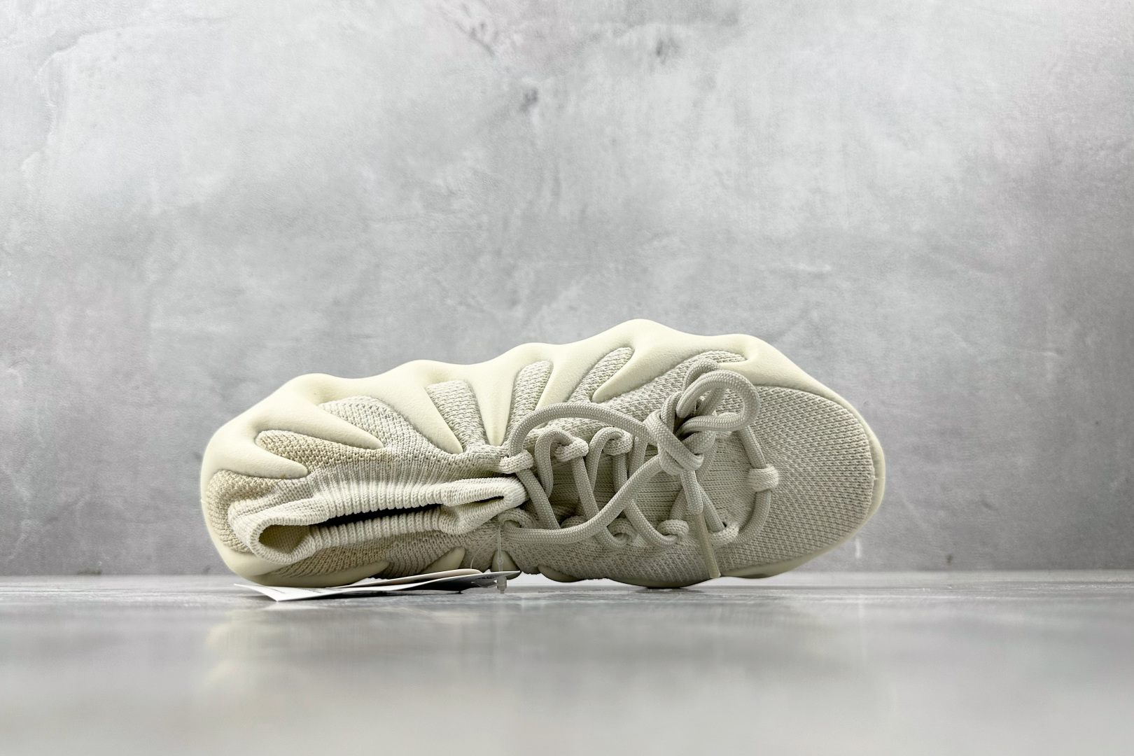 纯原生产线 adidas originals Yeezy 450 白云”Cloud White”灰白 H68038