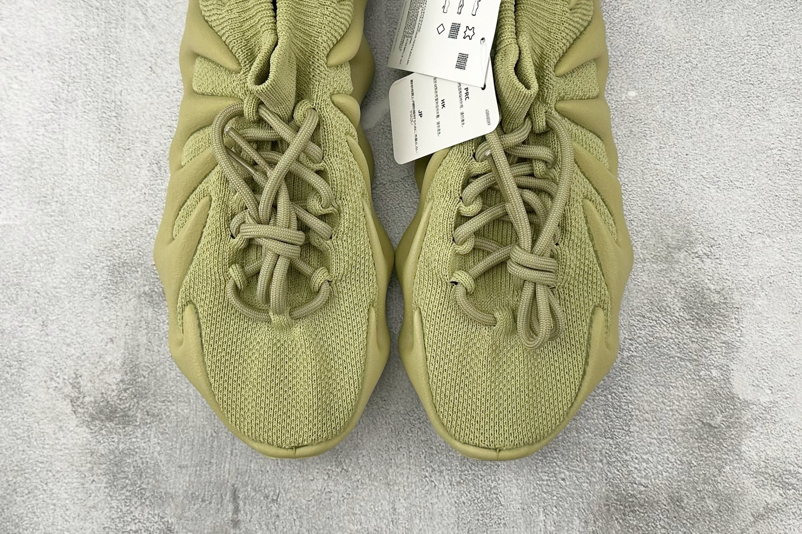 纯原生产线 adidas originals Yeezy 450 树脂 ”Resin” 灰胡绿 GY4110