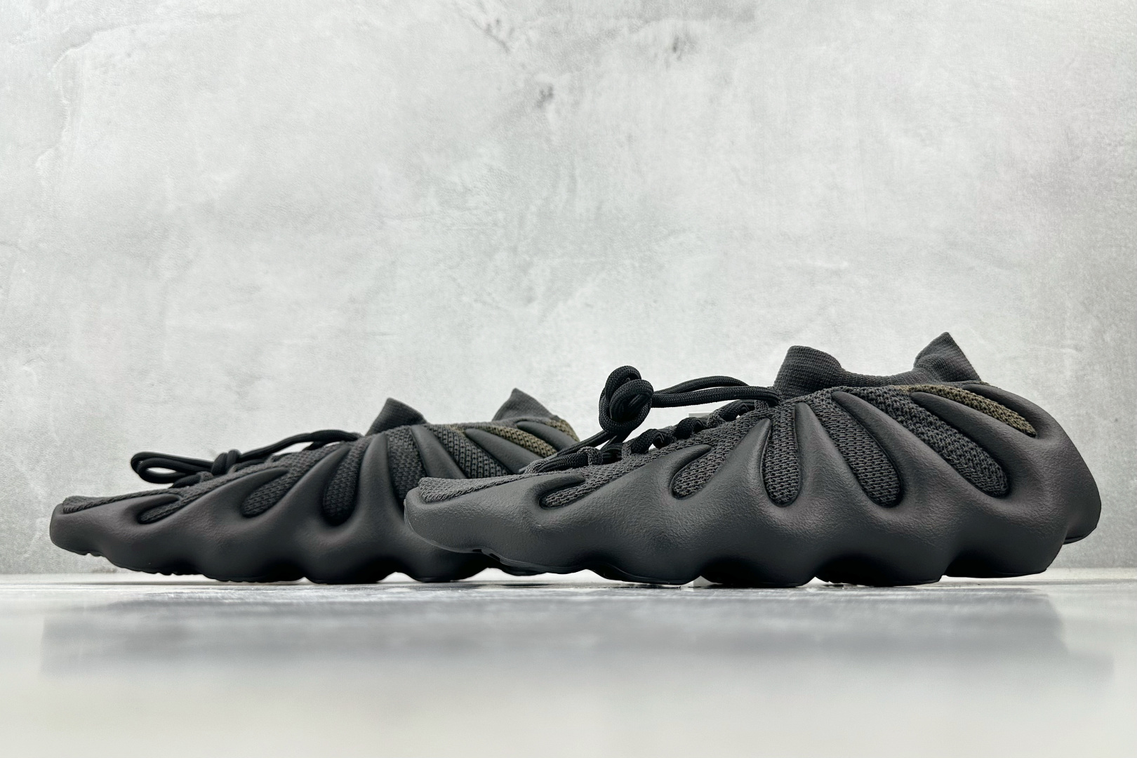 纯原生产线 adidas originals Yeezy 450黑武士”Dark Slate”黑色 GY5368