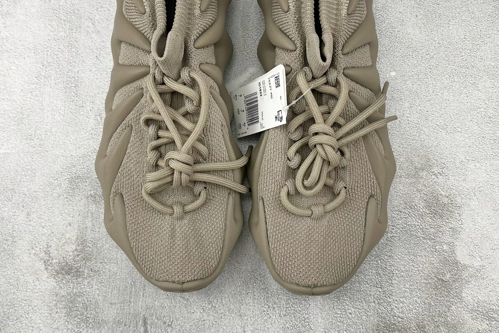 纯原生产线 adidas originals Yeezy 450 浅灰色”Stone Flax” 浅褐色 ID1623