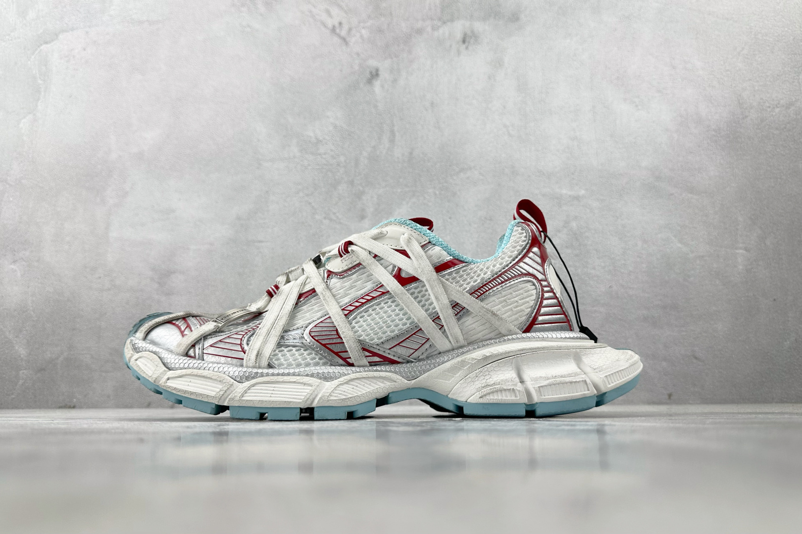 410 最新外贸批次 Balenciaga巴黎世家 3XL Extreme Laces B 米色 825601W3XCH