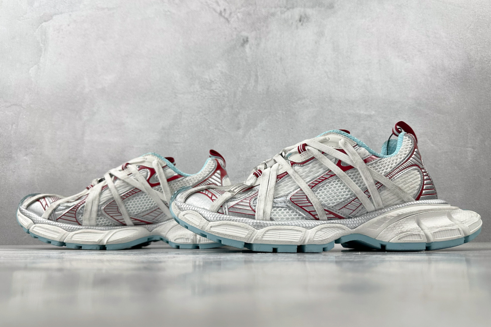 410 最新外贸批次 Balenciaga巴黎世家 3XL Extreme Laces B 米色 825601W3XCH