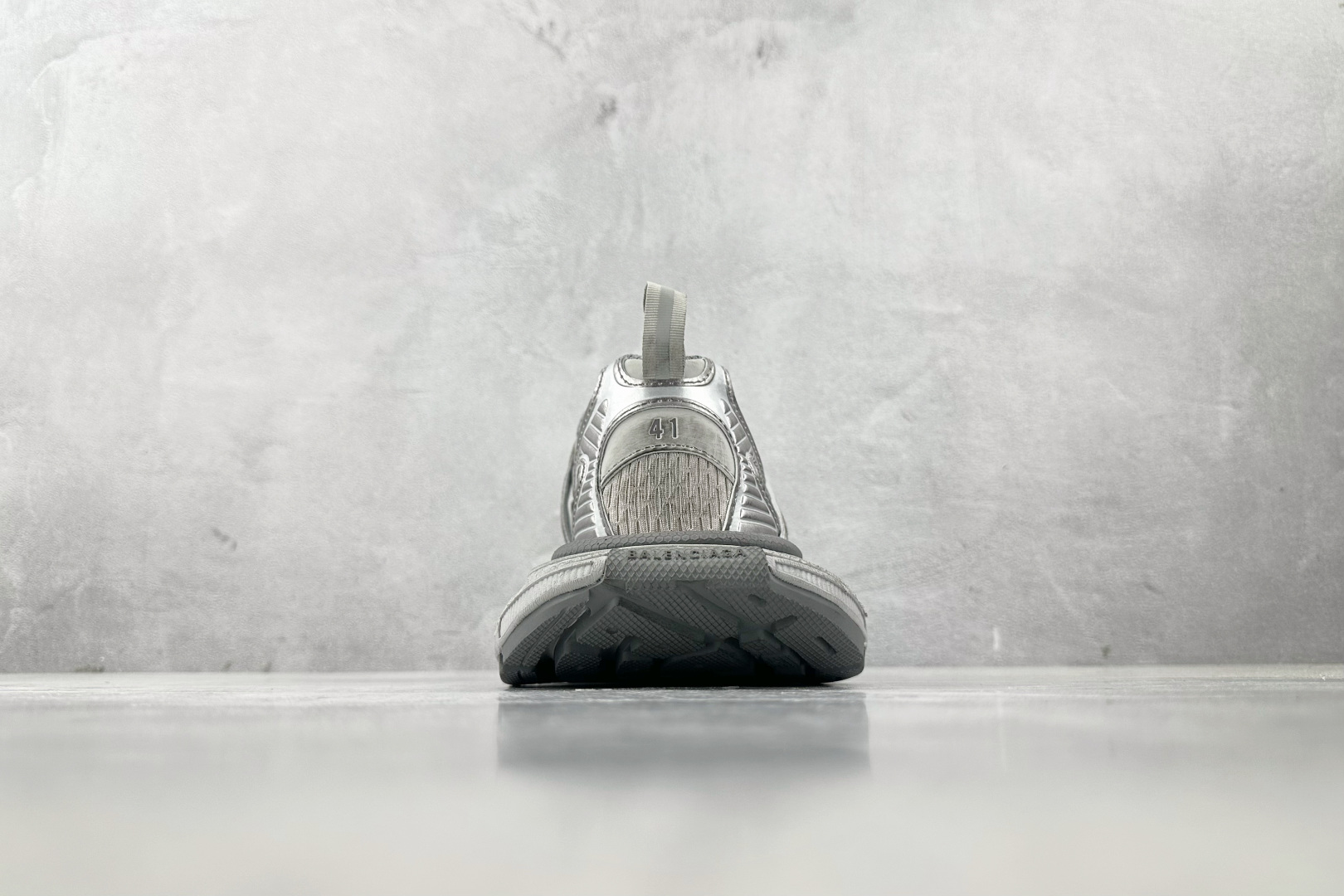 410 最新外贸批次 Balenciaga巴黎世家 3XL Extreme Laces B 白灰色 825601W3XCH