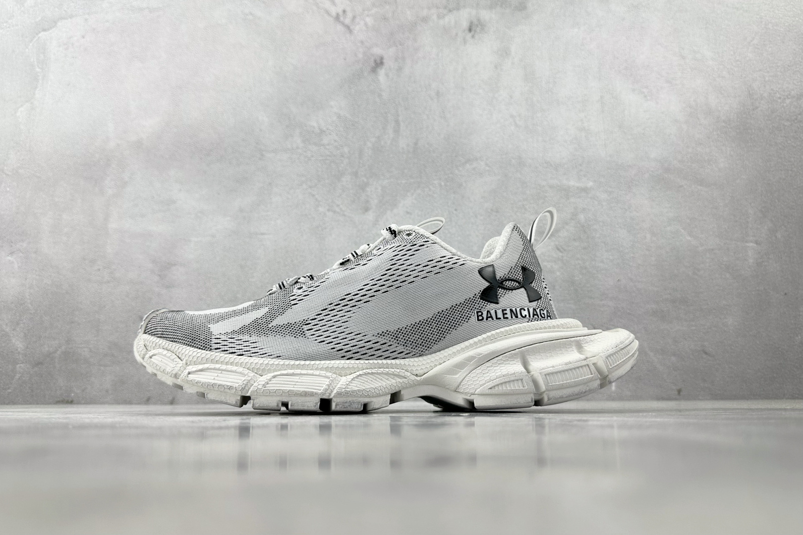 370 代购版 Under Armour x Balenciaga巴黎世家 3XL 白色 814415W3XUA