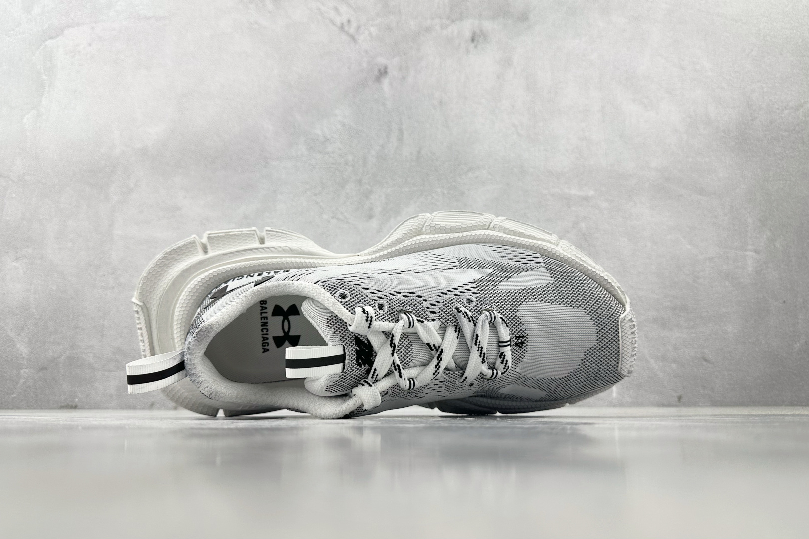 370 代购版 Under Armour x Balenciaga巴黎世家 3XL 白色 814415W3XUA