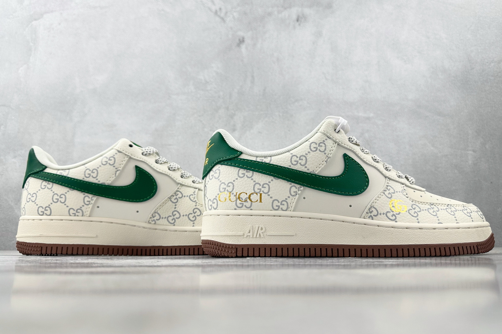 Nike Air Force 1'07 GUCCI 联名 米白绿 JJ2508-711