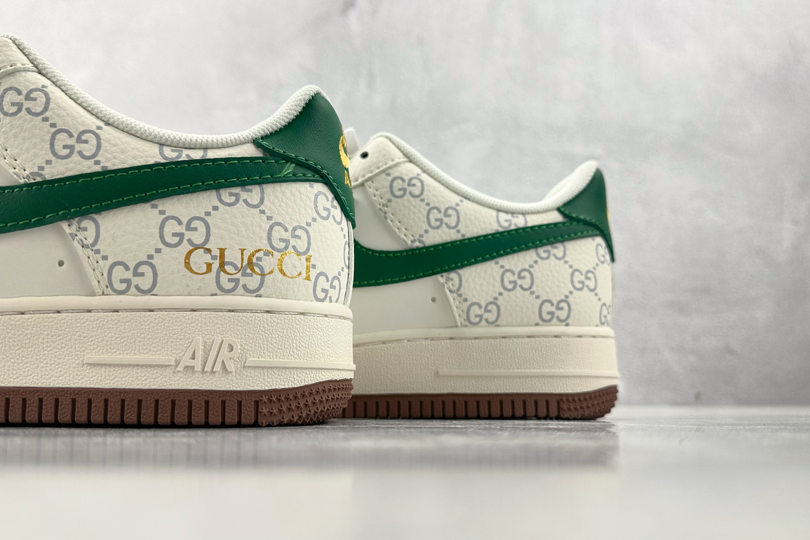 Nike Air Force 1'07 GUCCI 联名 米白绿 JJ2508-711