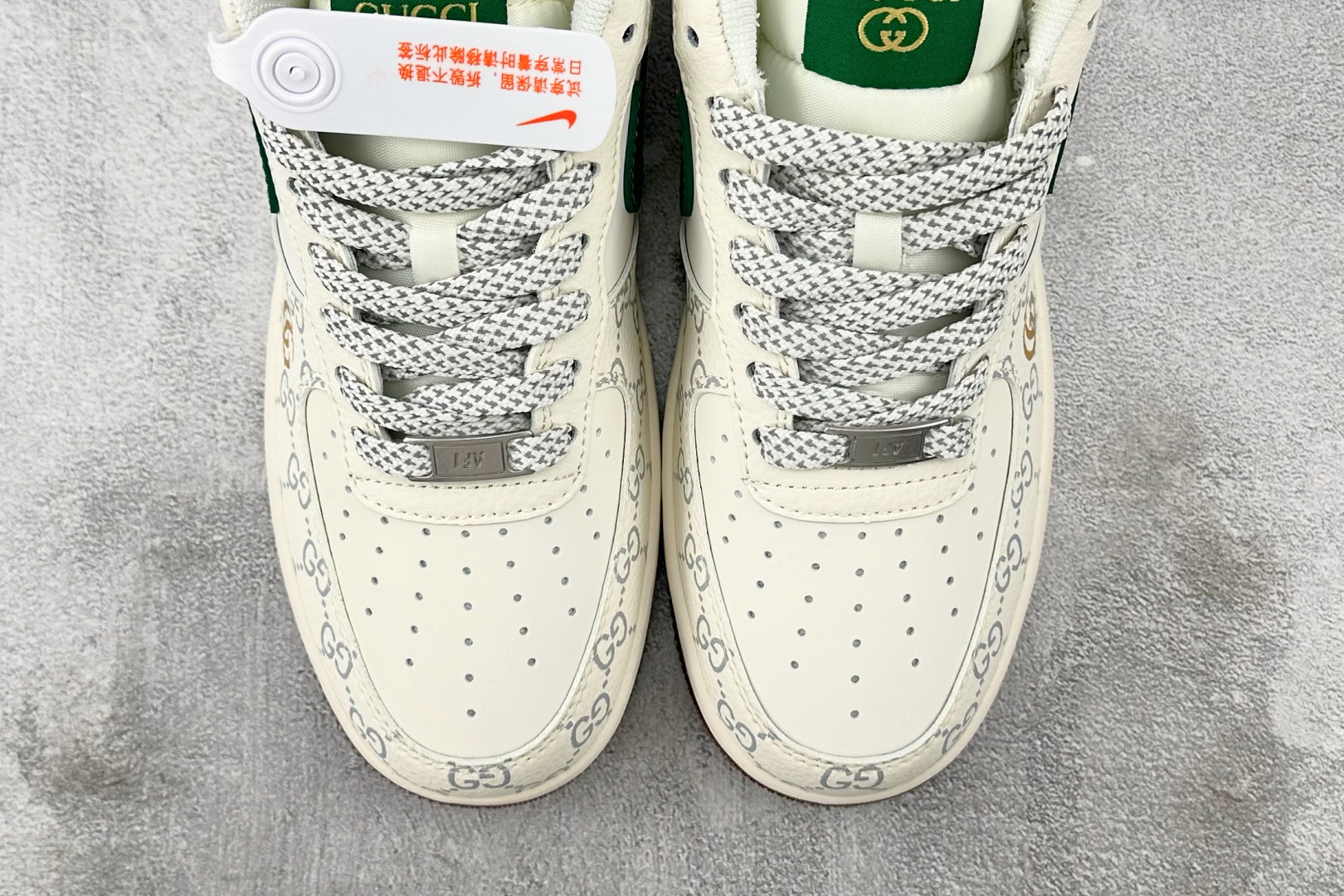 Nike Air Force 1'07 GUCCI 联名 米白绿 JJ2508-711