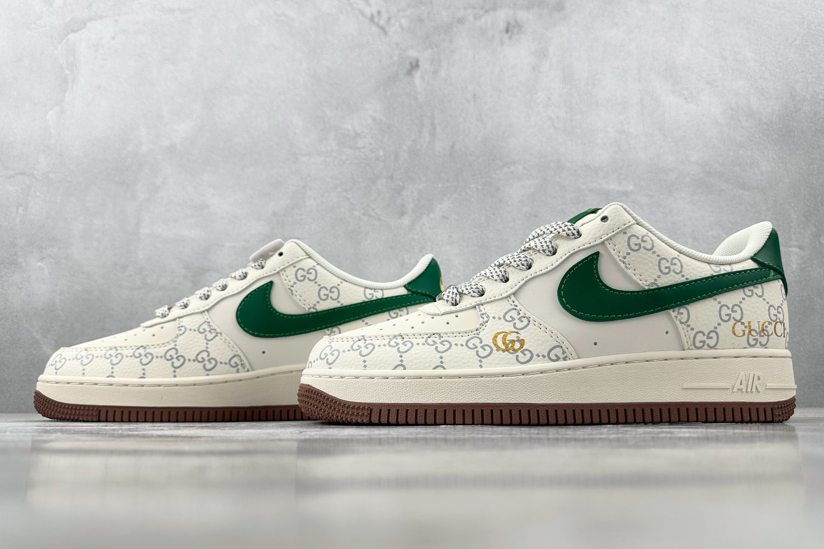 Nike Air Force 1'07 GUCCI 联名 米白绿 JJ2508-711