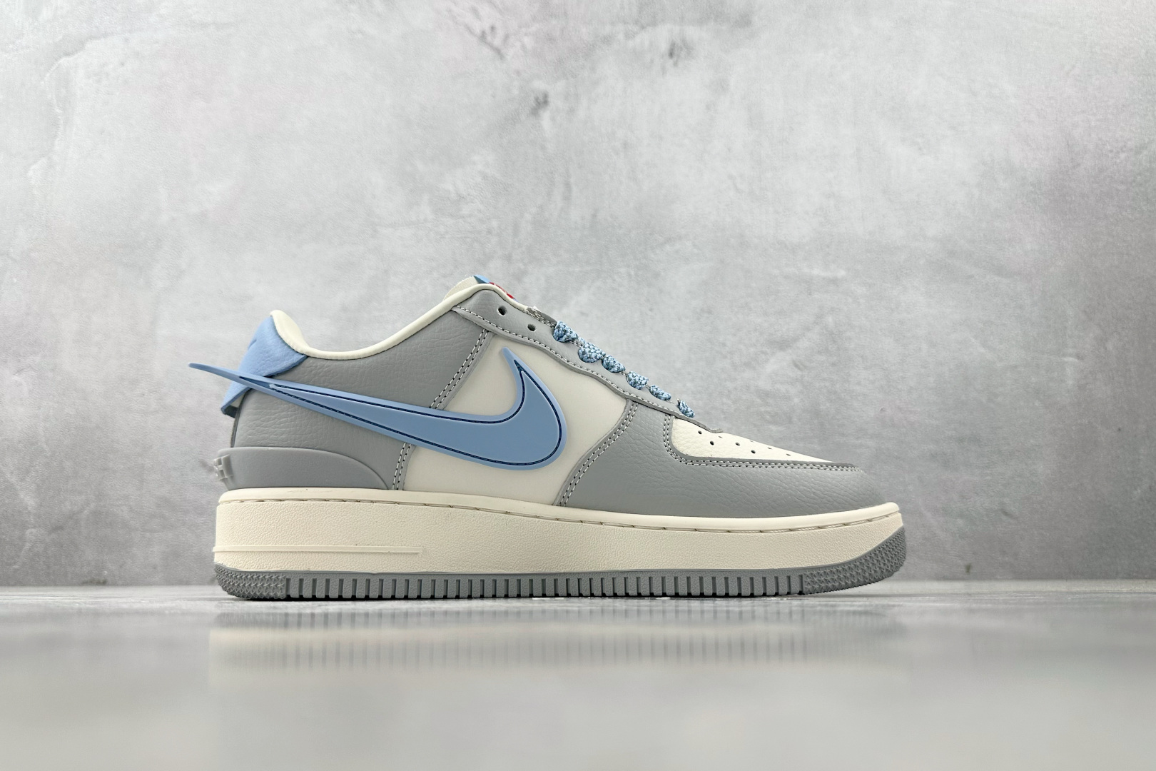Nike Air Force 1'07 Supreme 联名 灰白蓝 XS3464-577