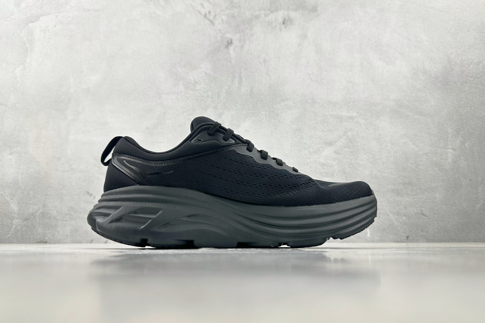 HOKA ONE ONE Bondi 8黑灰色 1127953-BBLC