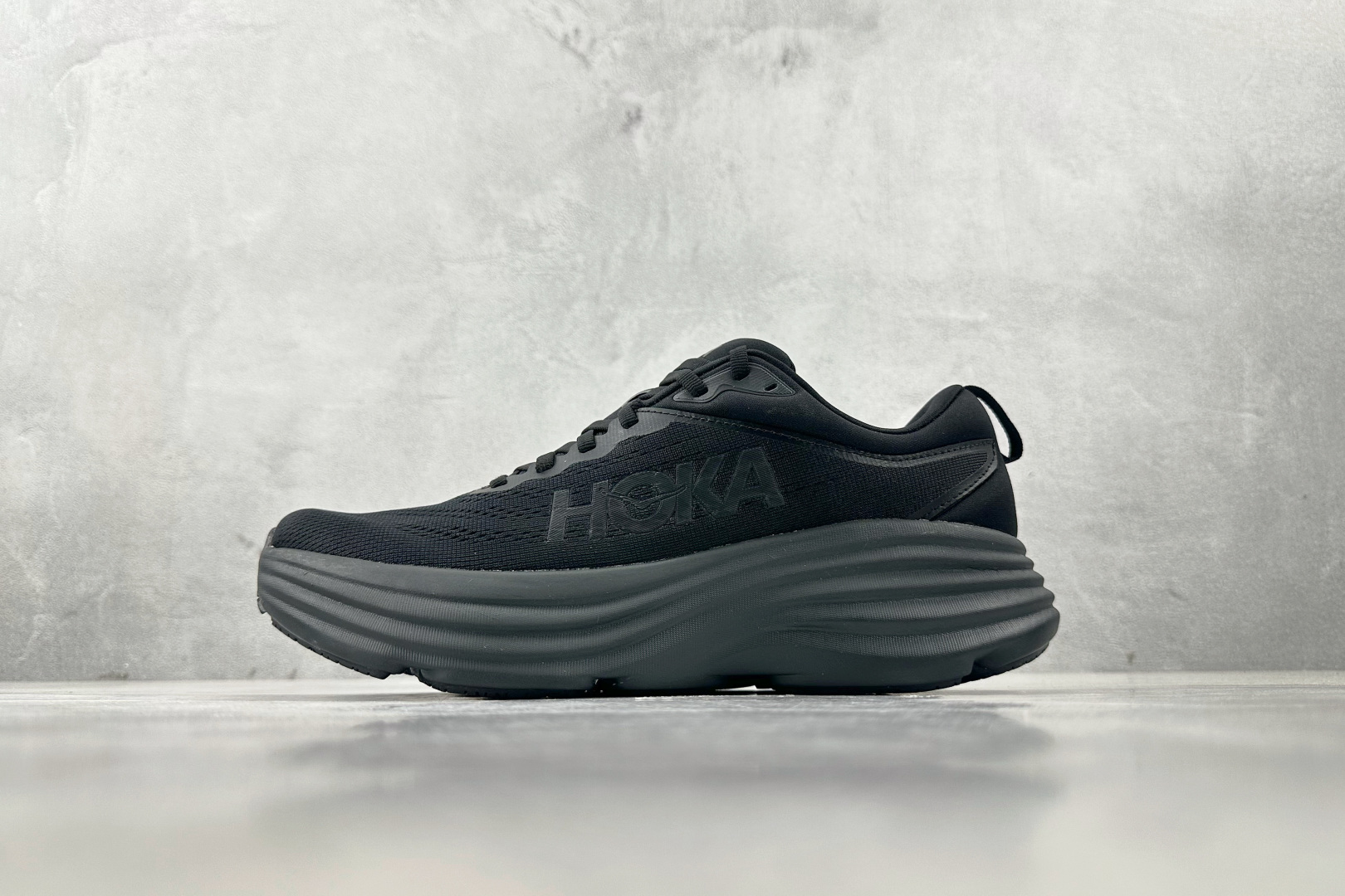 HOKA ONE ONE Bondi 8黑灰色 1127953-BBLC