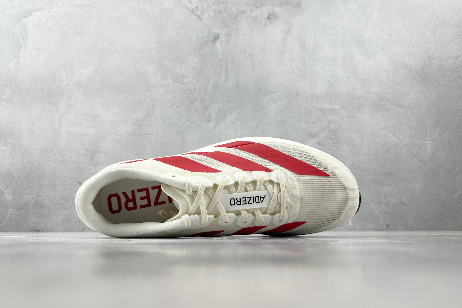 全新工厂开发 adidas Adizero EVO SL 白红色 JS1183