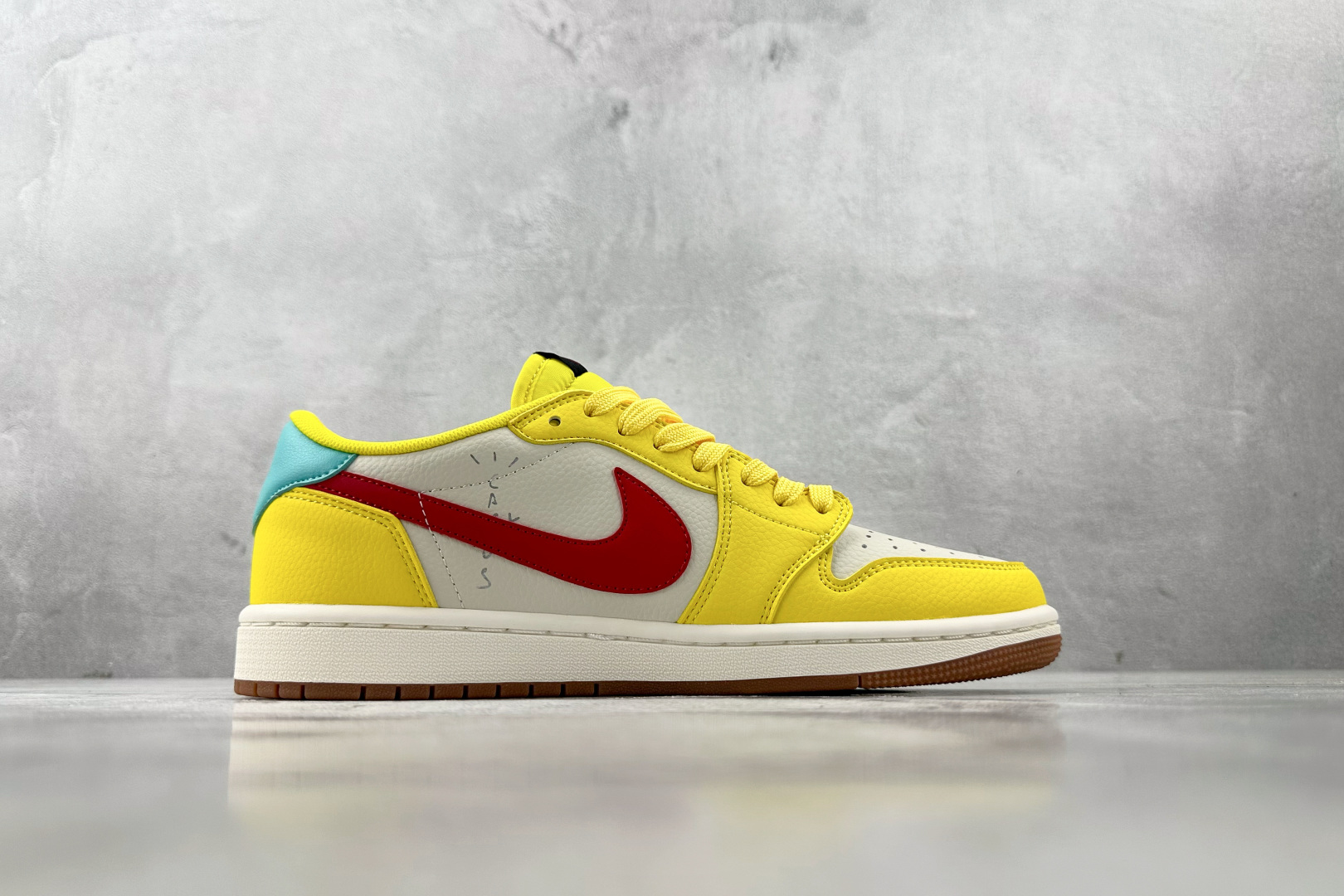 定制 Air Jordan 1 Low ow SP 倒钩联名 黄白红 DN6901 091 尺码：36 36.5 37.5 38 38.5 39 40 40.5 41 42 42.5 43 44 44.5 45 编码：38