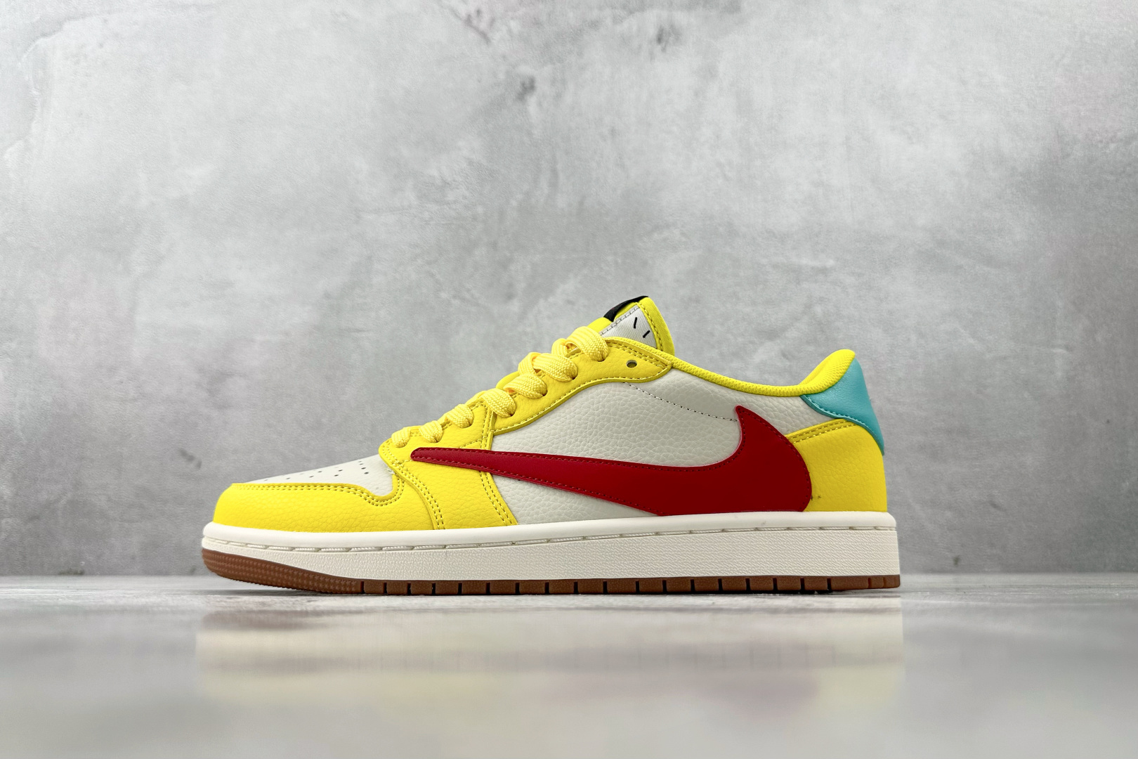 定制 Air Jordan 1 Low ow SP 倒钩联名 黄白红 DN6901 091 尺码：36 36.5 37.5 38 38.5 39 40 40.5 41 42 42.5 43 44 44.5 45 编码：38