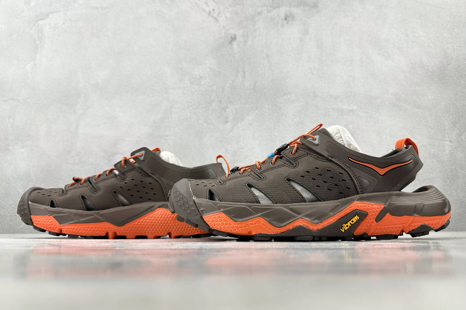 HOKA ONE ONE VIBRAM 棕色 1016311-BROG