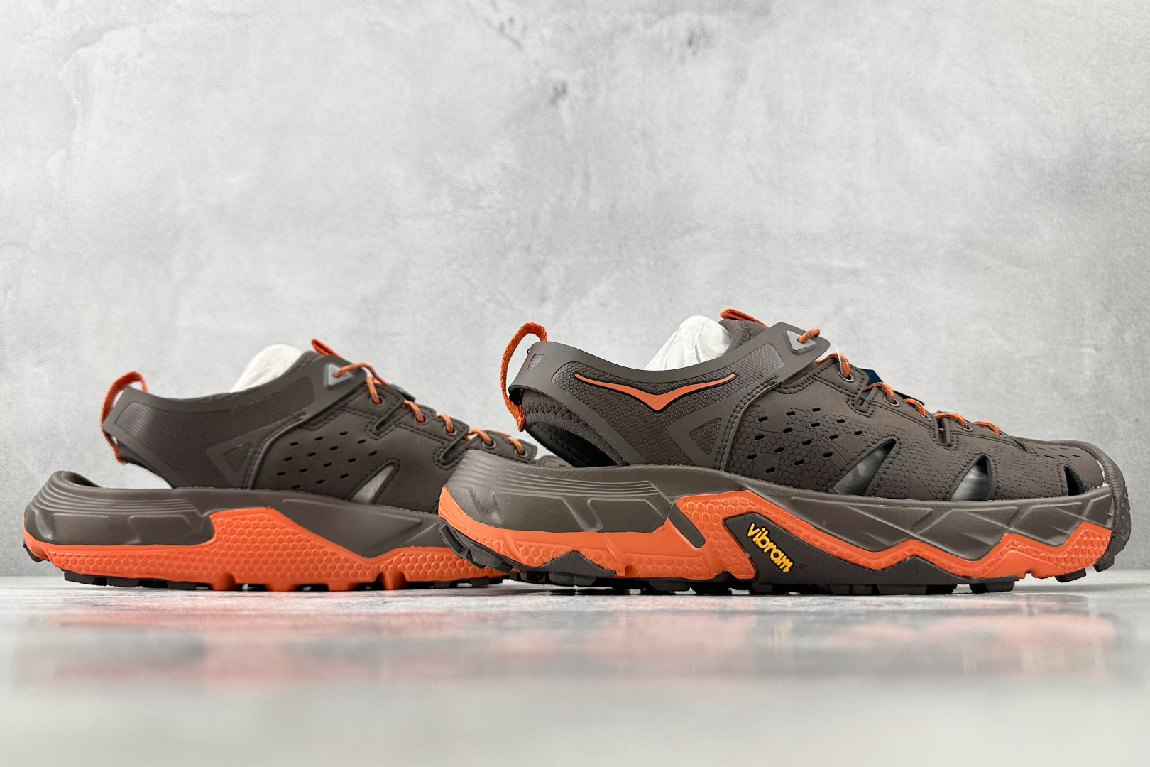 HOKA ONE ONE VIBRAM 棕色 1016311-BROG