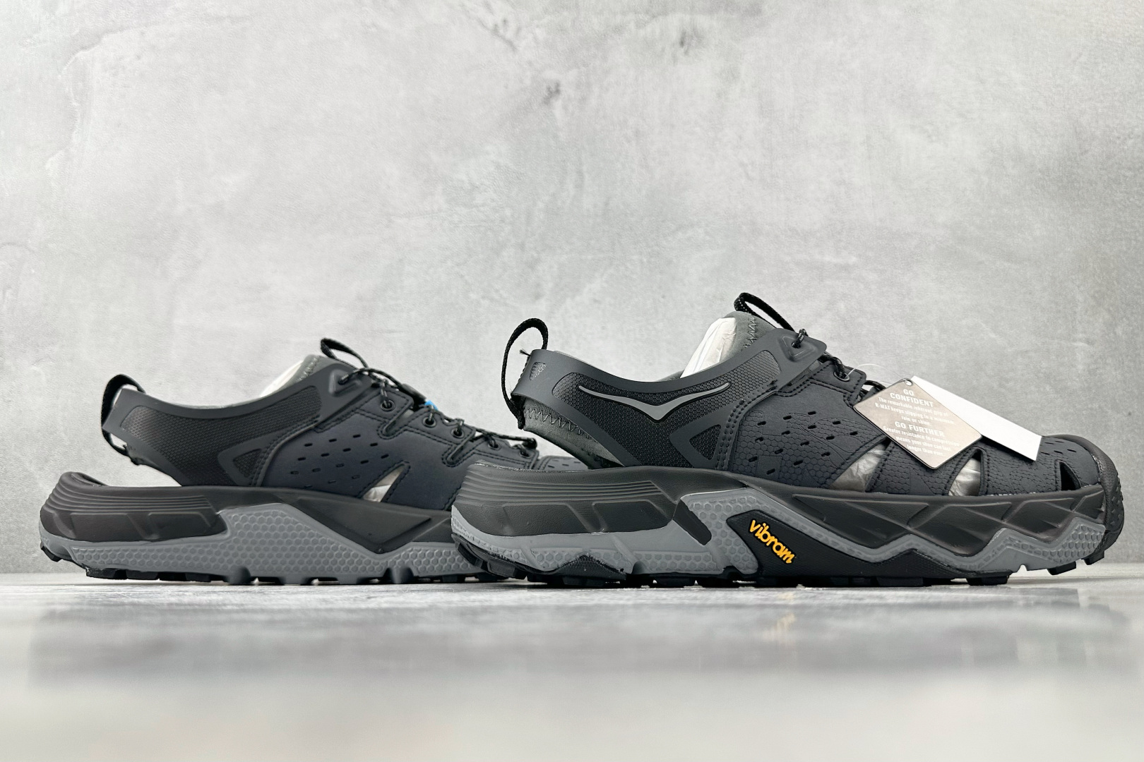 HOKA ONE ONE VIBRAM 黑色 1016311-ATBC
