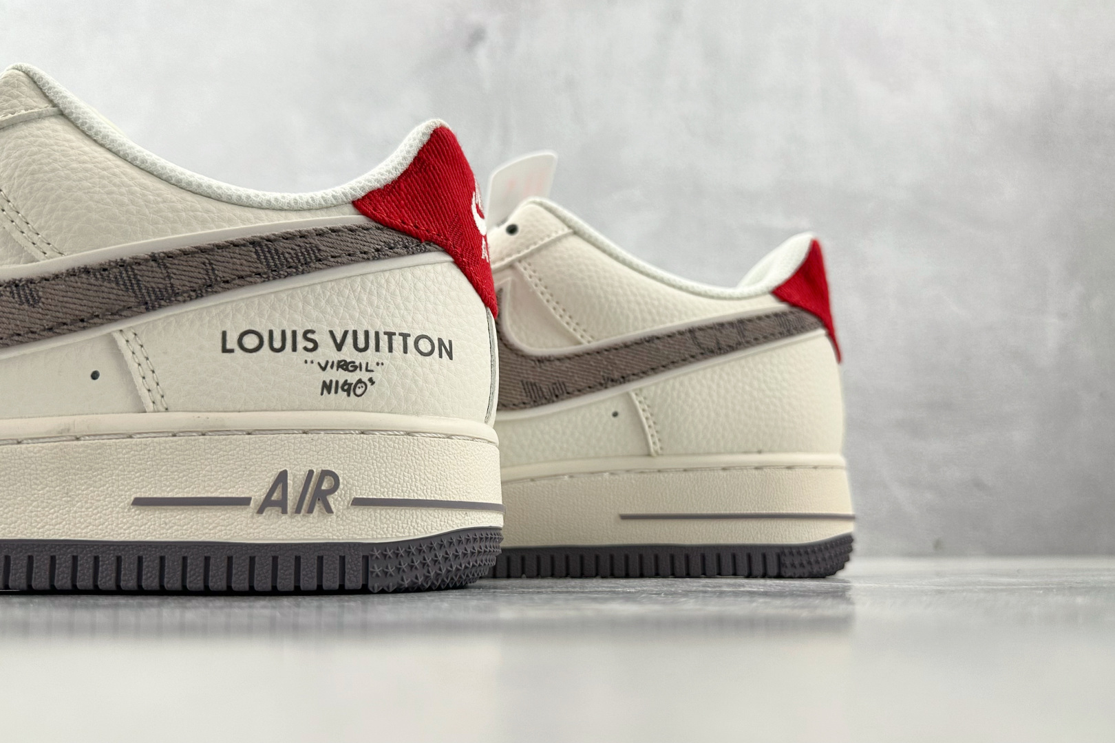Nike Air Force 1'07 LV 联名 米白棕 XX3168-136