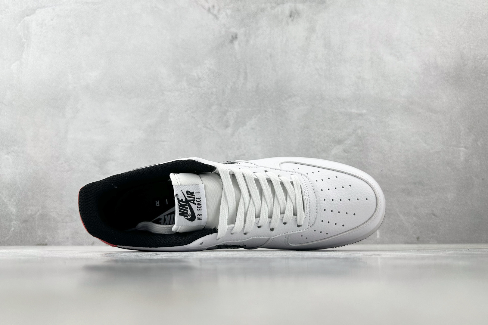 外贸批次 Nike Air Force 1 07 LV8 笔刷 白黑 DA4657-100