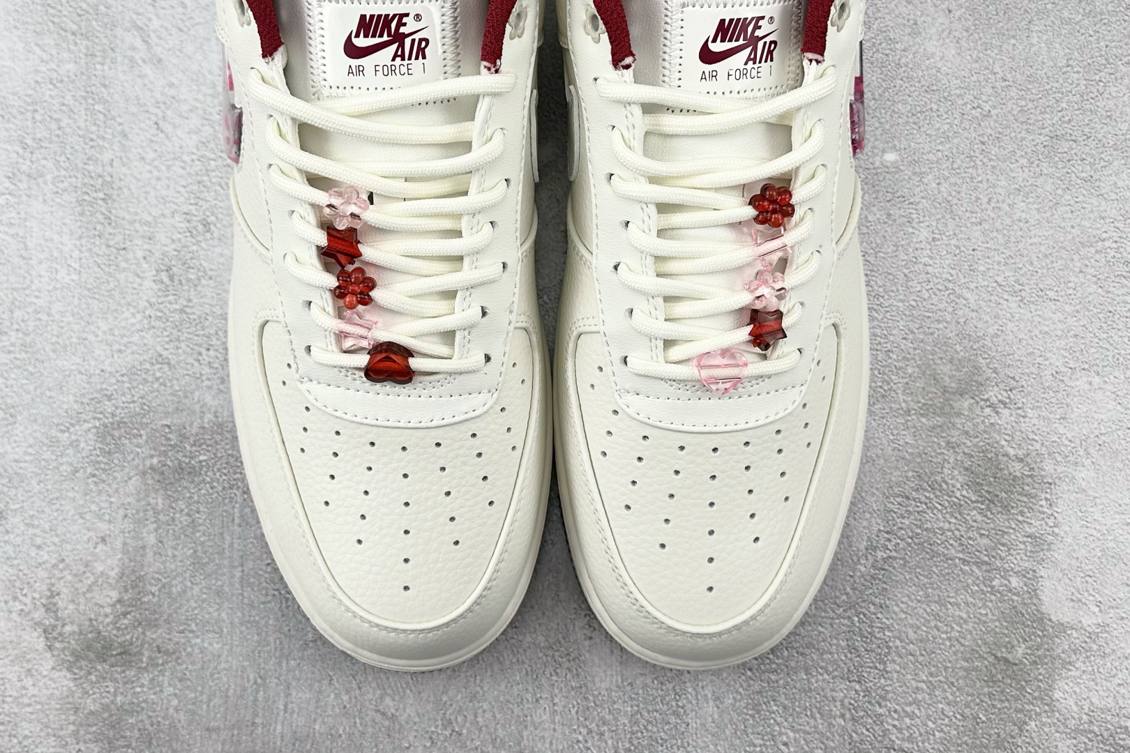 外贸批次 Nike Air Force 1 ”Valentine Day” 白红/白粉 FZ5068-161