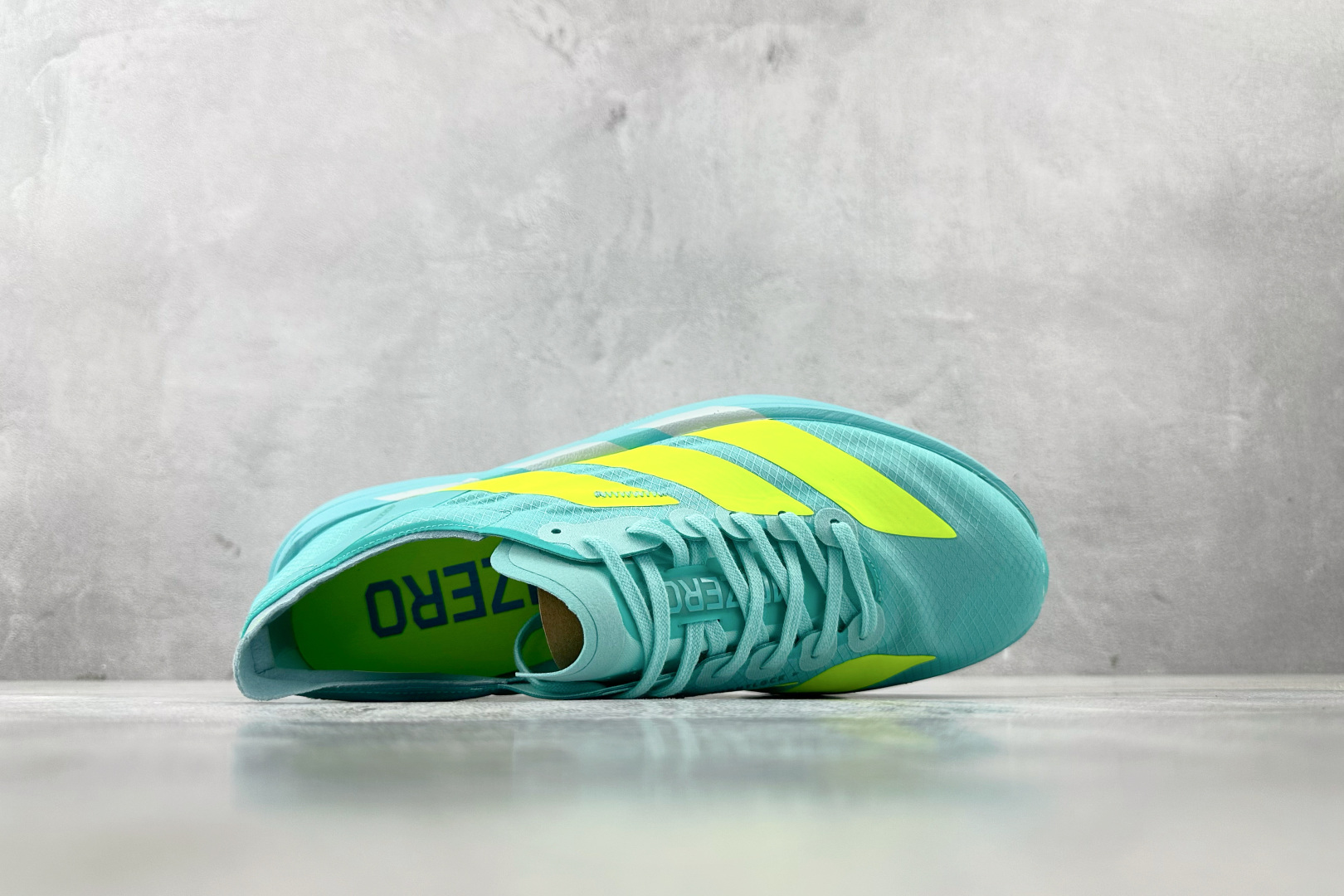 纯原 adidas Adizero Adios Pro 4蓝黄色 JR1251