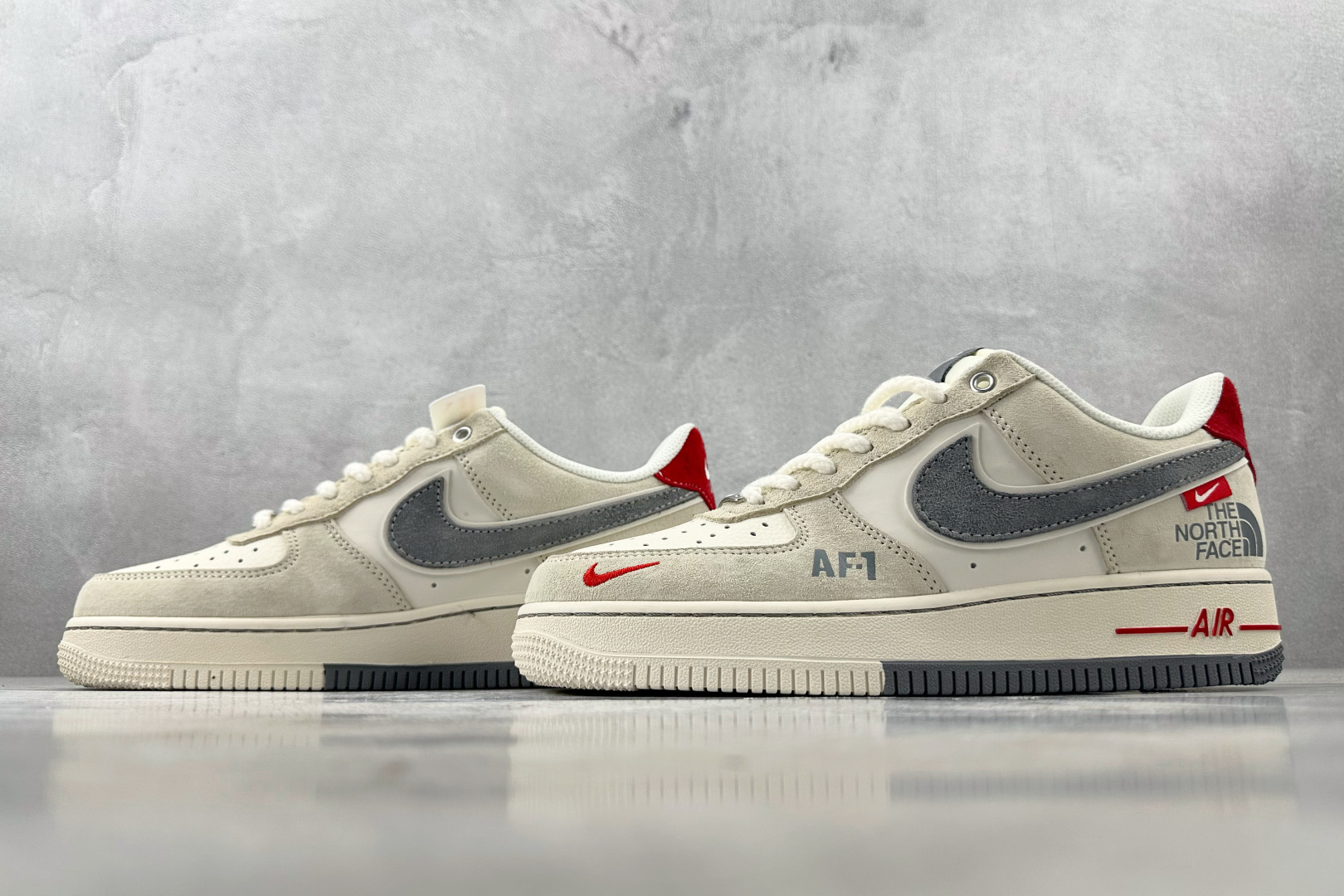 Nike Air Force 1'07 北面 联名 米白灰 YX5066-311