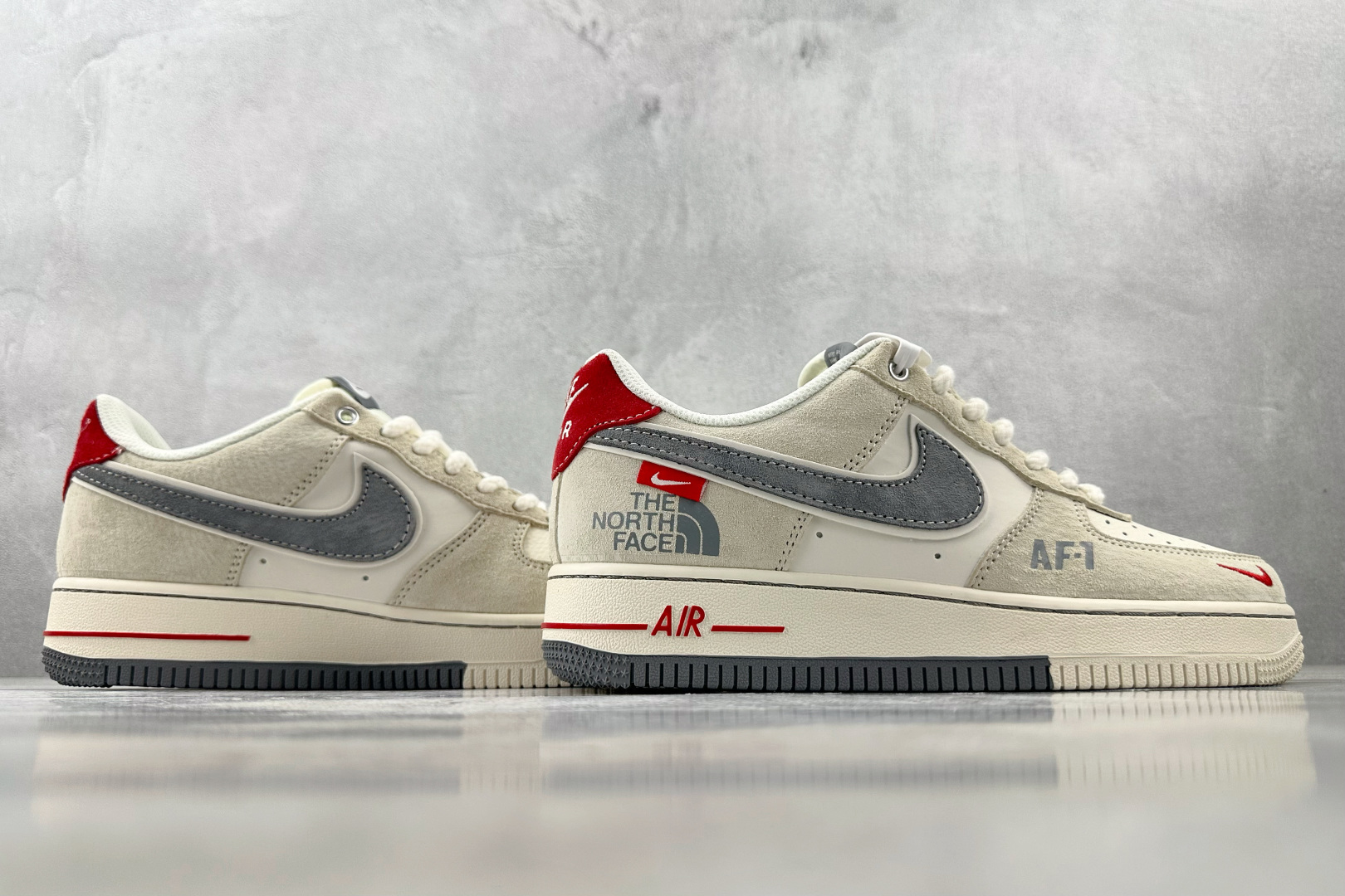Nike Air Force 1'07 北面 联名 米白灰 YX5066-311