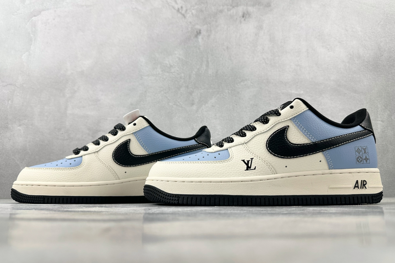 Nike Air Force 1'07 LV 联名 白蓝黑 JJ2508-712