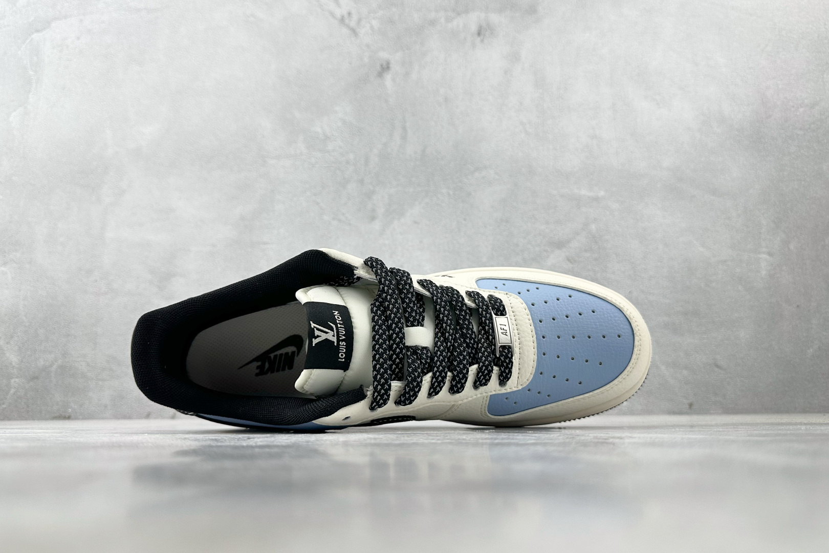 Nike Air Force 1'07 LV 联名 白蓝黑 JJ2508-712