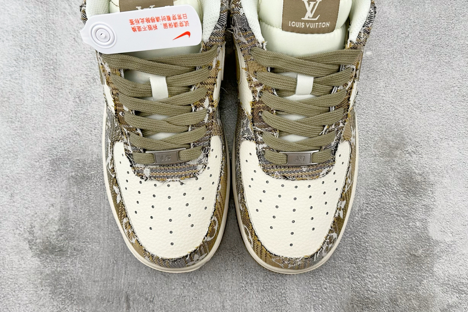 Nike Air Force 1'07 LV 联名 棕黄白 XS1958-582