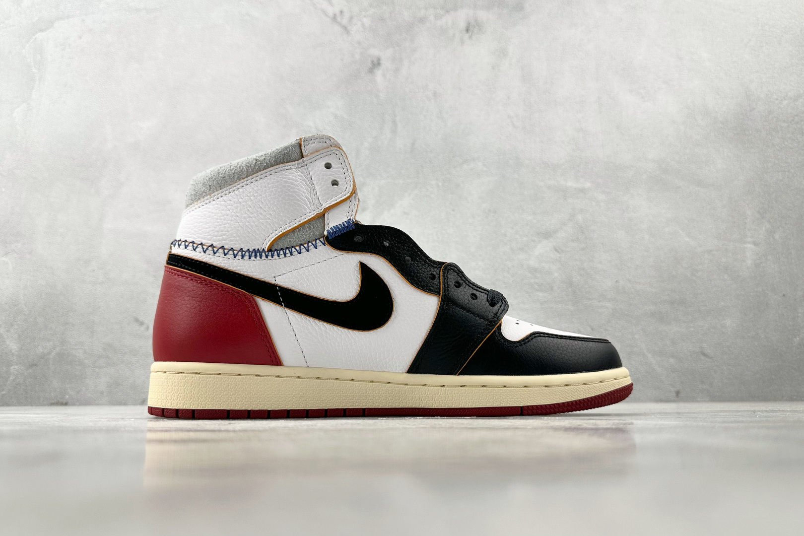 东南亚订单 Union x Jordan Air Jordan 1 Retro High Og Nrg黑白红 BV1300-106