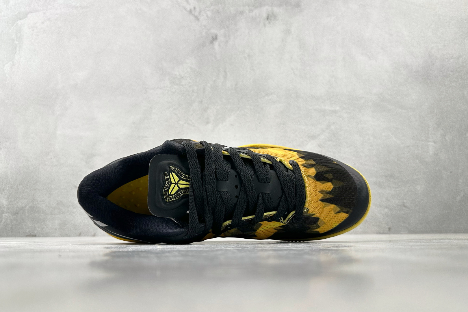 450 纯原生产线 Nike Kobe 8 ZK 8 圆头系带 黑黄 国内XDR版 555286-077