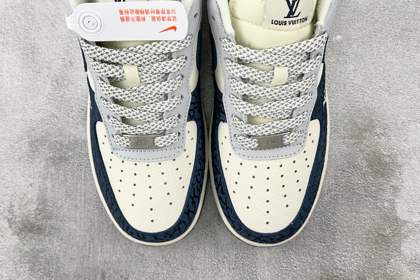 Nike Air Force 1'07 LV 联名 蓝白灰 JJ2508-701