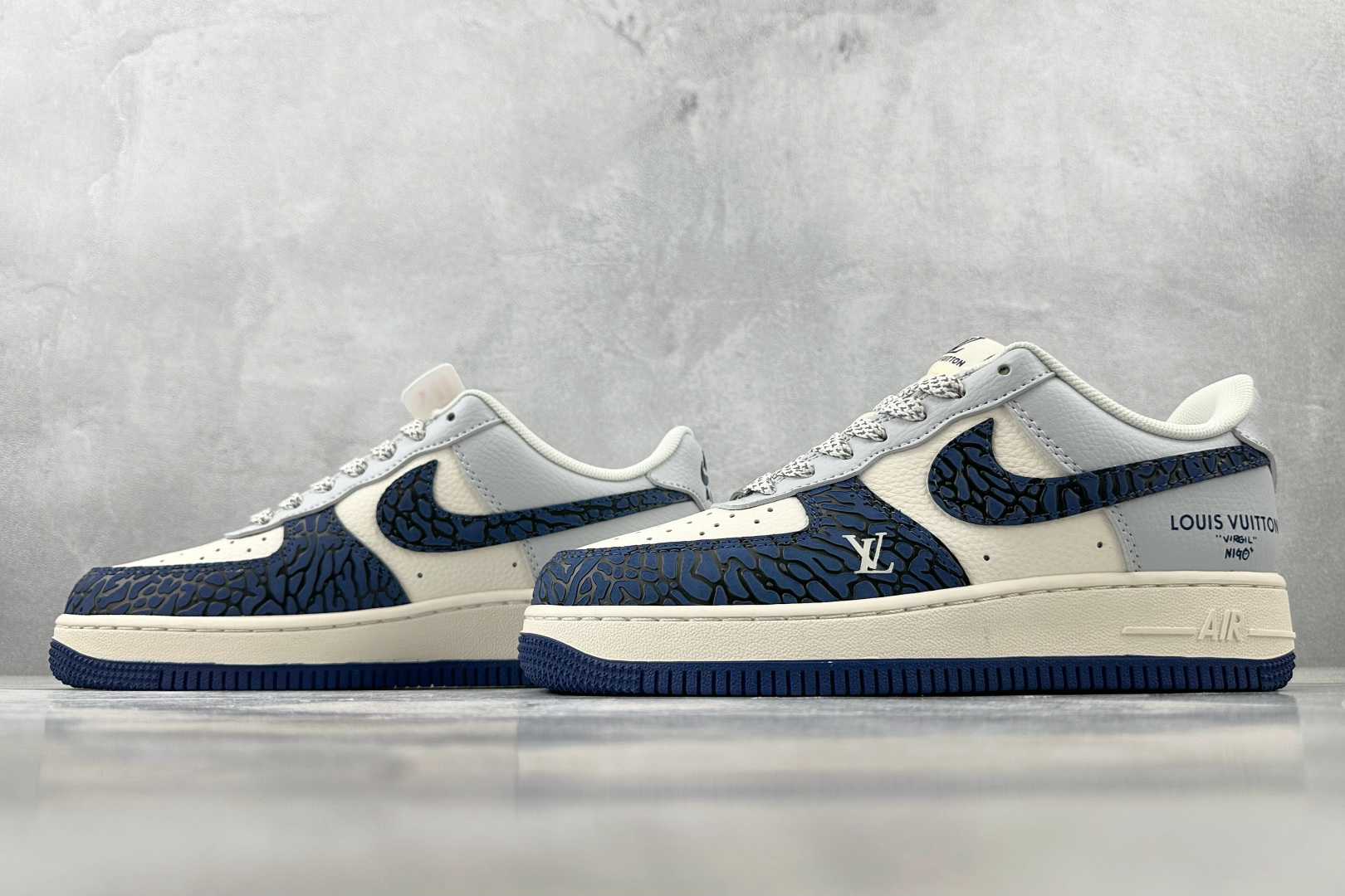 Nike Air Force 1'07 LV 联名 蓝白灰 JJ2508-701