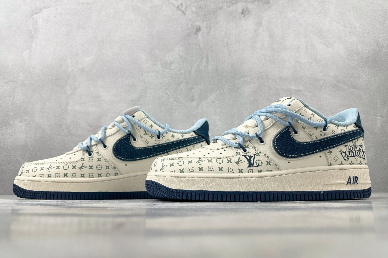 Nike Air Force 1'07 LV 联名 白蓝 DM6868-096