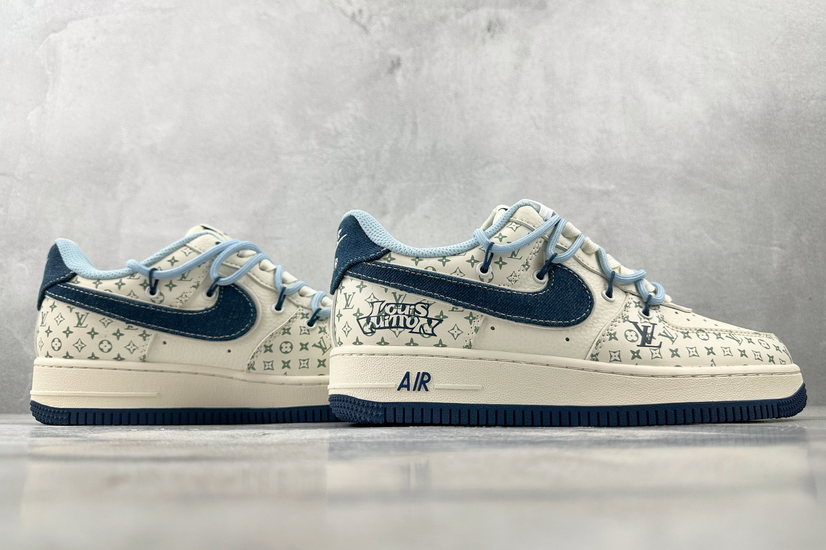 Nike Air Force 1'07 LV 联名 白蓝 DM6868-096