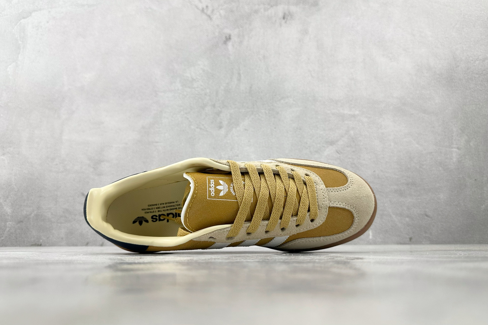 出口订单 adidas originals GAZELLE INDOOR 黄色 JI3523