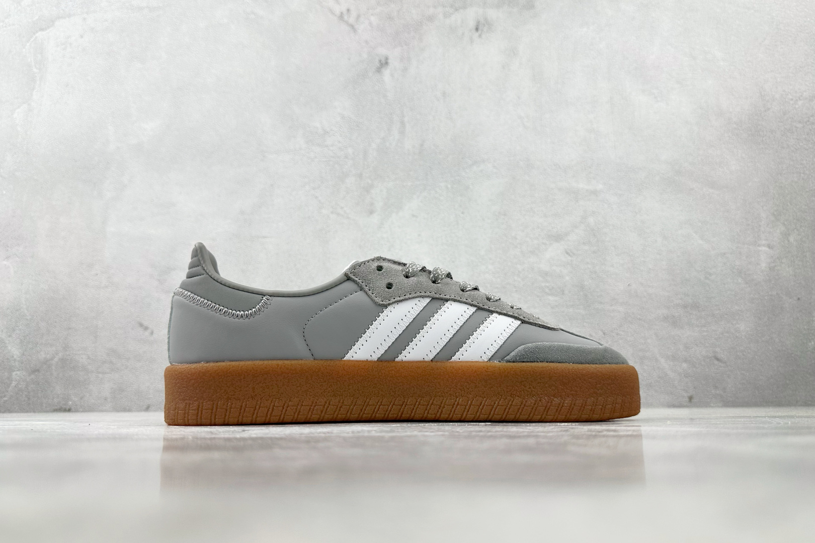 出口订单 adidas originals SAMBAE 灰色 IE9108