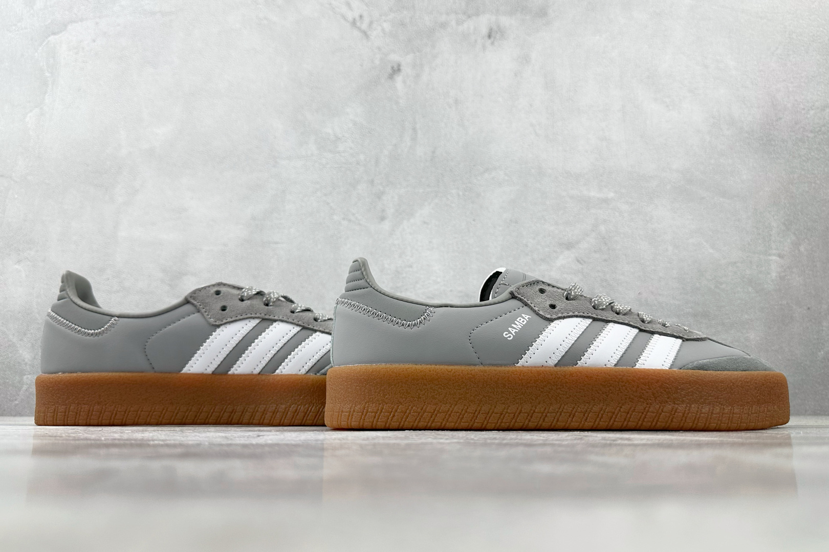 出口订单 adidas originals SAMBAE 灰色 IE9108