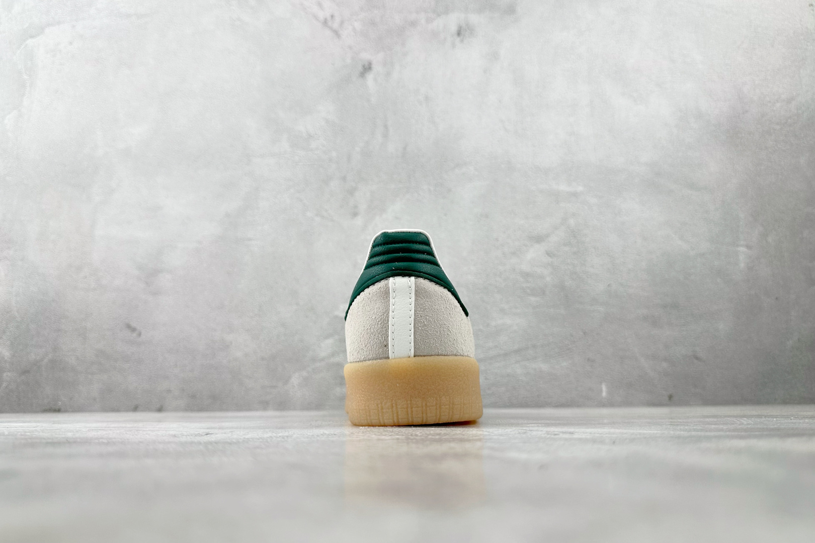 出口订单 adidas originals SAMBAE 灰绿 JQ0252