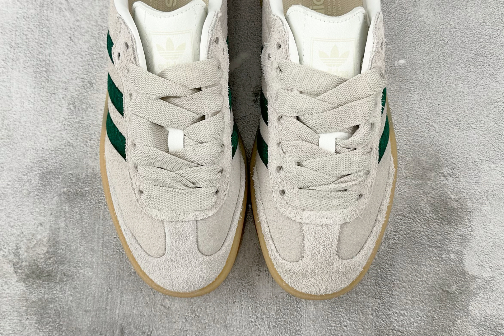 出口订单 adidas originals SAMBAE 灰绿 JQ0252